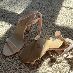 Vince Camuto Blush Strappy Sandals